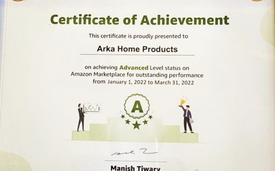 Amazon Award – Yet another feather in our cap!